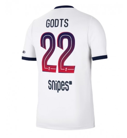 Paris Saint-Germain Mika Godts #22 Vieraspaita 2026-27 Lyhythihainen Paris Saint-Germain Mika Godts #22 Vieraspaita 2026-27 Lyhythihainen